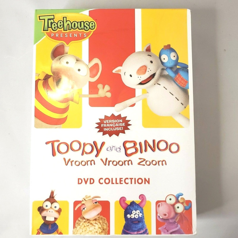 Toopy And Binoo Vroom Vroom Zoom Collection 3 DVD Set NEW - Game On & more